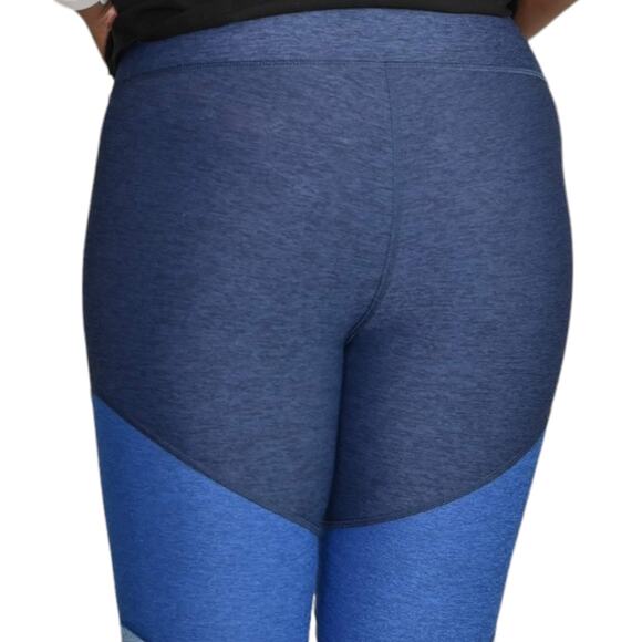 Outdoor Voices Springs Leggings Blue Calf Length Compression Casual Pocket XS - Picture 5 of 12